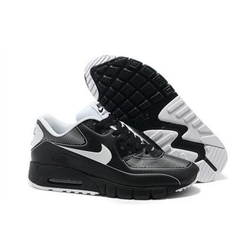 Nike Air Max 90 Current Vt Lsr Unisex Black White Running Shoes Sale